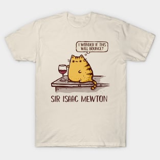 Sir Isaac Mewton T-Shirt